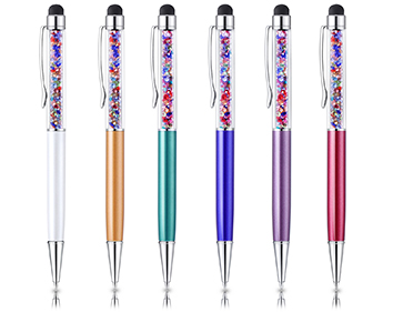 Multicolor Crystal Stylus 